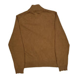 Polo By Ralph Lauren 1/4 Zip - XL Brown Wool