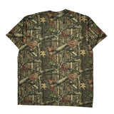 Mossy Oak Camo T-Shirt - 2XL Camo Cotton Blend