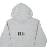 GILDAN Mens Grey Pacer Track And Field Pullover Hoodie S Athletic Print