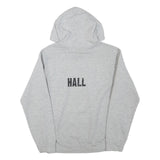 GILDAN Mens Grey Pacer Track And Field Pullover Hoodie S Athletic Print