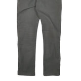 LEVI'S Mens Cotton Blend Grey Slim Straight Trousers W32 L30 Casual Comfort Zip