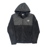 New Balance Fleece Jacket - Medium Black Polyester