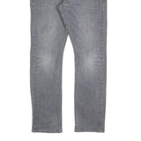 LEVI'S 591 Mens Jeans Grey Slim Straight Denim Stone Wash W33 L30 Authentic Low