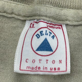 Wilderness Delta Single Stitch T-Shirt - XL Beige Cotton