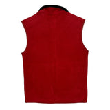 Nike Acg Fleece Vest - Medium Red Polyester