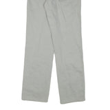 WRANGLER Mens Regular Fit Beige Cotton Blend Trousers W30 L32 Classic Zip