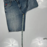 Southpole Denim Shorts - 38″ Waist Blue Denim