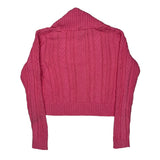 Ralph Lauren Cardigan - Large Pink Cotton