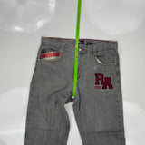 Red Ape Hip Hop Jeans - 36W 30L Red Cotton
