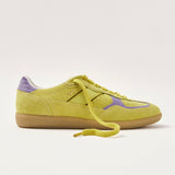 Tb.490 Rife Acid Green Leather Sneakers