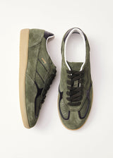 Tb.490 Rife Dusty Olive Leather Sneakers