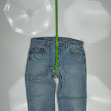 501 Levis Jeans - 34W 29L Light Wash Denim