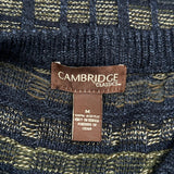Cambridge Checked Sweater - Medium Gray Acrylic