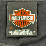Ramstein Air Base Harley Davidson Graphic T-Shirt - XL Black Cotton