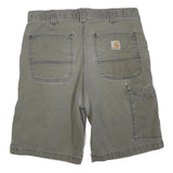 CARHARTT Mens Shorts Green Relaxed Fit Cargo M W32 Durable Workwear