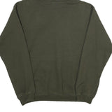 CARHARTT Mens Green Hoodie L Cotton Blend Workwear Pullover Casual Streetwear