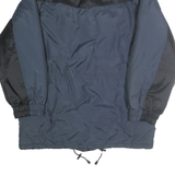 KODIAK Mens Blue & Black Nylon Jacket M Zip Outdoor Classic