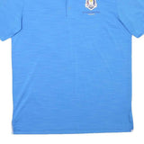 ADIDAS Mens Blue Ryder Cup Logo Short Sleeve Polo Shirt M Golf Performance