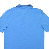 ADIDAS Mens Blue Ryder Cup Logo Short Sleeve Polo Shirt M Golf Performance