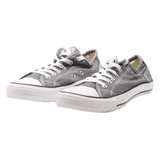 DUNLOP Low Top Trainers Grey Canvas Mens UK 5.5