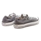 DUNLOP Low Top Trainers Grey Canvas Mens UK 5.5