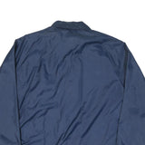 FIELDMASTER Mens Blue Classic Jacket L Polyester Blend Plain Button Closure