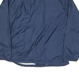 FIELDMASTER Mens Blue Classic Jacket L Polyester Blend Plain Button Closure