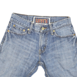 LEVI'S Mens Denim Blue Casual Shorts S W29 Classic Cotton Blend 5 Pocket