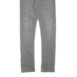 LEVI'S Mens Grey Slim Skinny Denim Medium W32 L31 Stretch Cotton Blend Jeans