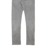 LEVI'S Mens Grey Slim Skinny Denim Medium W32 L31 Stretch Cotton Blend Jeans