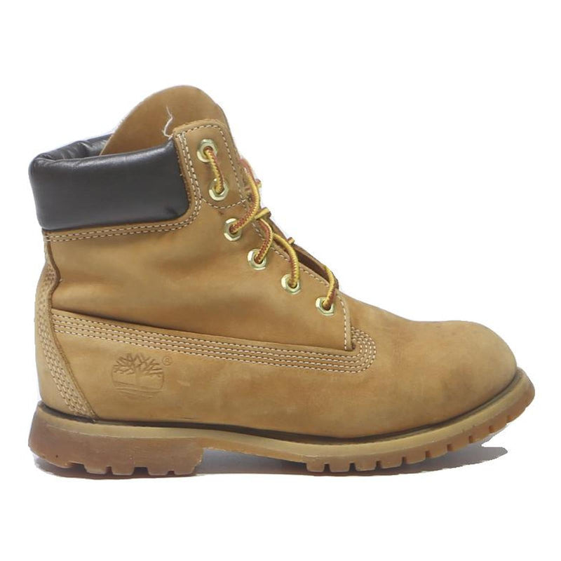 TIMBERLAND Womens Classic 6 Inch Lace-Up Leather Boots UK 5 Outdoor Workwear