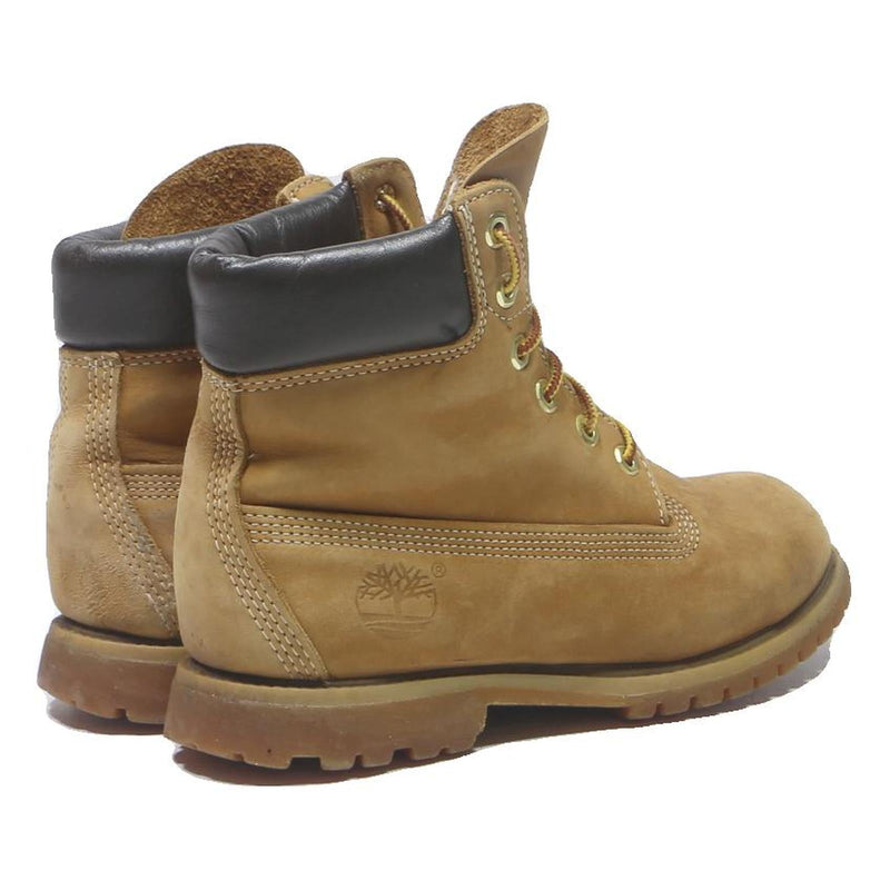 TIMBERLAND Womens Classic 6 Inch Lace-Up Leather Boots UK 5 Outdoor Workwear