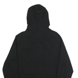 CHAMPION Mens Black Cotton Blend Hoodie M Classic Logo Pullover