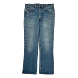 517 Orange Tab Levis Jeans - 32W 30L Blue Denim