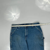 Carhartt Carpenter Jeans - 38W 32L Blue Cotton