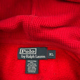 Polo By Ralph Lauren Hoodie - XL Red Cotton