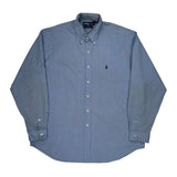 Blake Ralph Lauren Checked Shirt - XL Blue Cotton