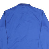 NEW BALANCE Mens Blue Track Jacket S Polyester Blend Zip Athletic Sportswear