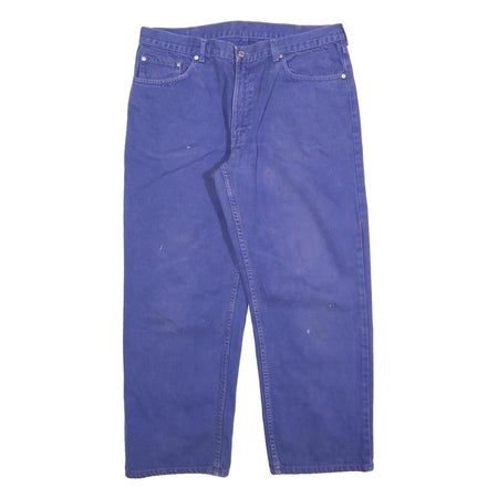 POLO RALPH LAUREN Mens Regular Fit Blue Jeans Denim W34 L28 Casual Zip Pocket