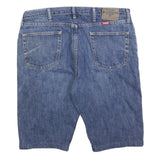 WRANGLER Mens Denim Blue Casual Shorts XL W38 Cotton Blend Comfortable Fit