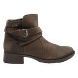 ROCKPORT Ankle Boots Brown Leather Womens UK 3.5