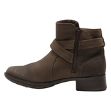 ROCKPORT Ankle Boots Brown Leather Womens UK 3.5