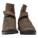 ROCKPORT Ankle Boots Brown Leather Womens UK 3.5