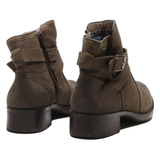 ROCKPORT Ankle Boots Brown Leather Womens UK 3.5