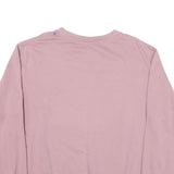 MV SPORT Mens Pink Cal State Long Beach Crew Neck M Cotton Sweatshirt Casual