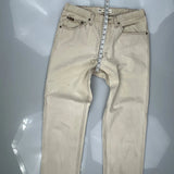 Lee Jeans - 34W 30L Beige Cotton