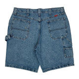 Levis Denim Shorts - 36W 10L Blue Cotton