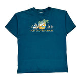 H.L Miller Single Stitch T-Shirt - 2XL Blue Cotton
