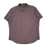 Ralph Lauren Checked Short Sleeve Shirt - XL Multicoloured Cotton