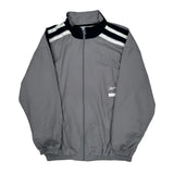 Reebok Track Jacket - 2XL Gray Polyester